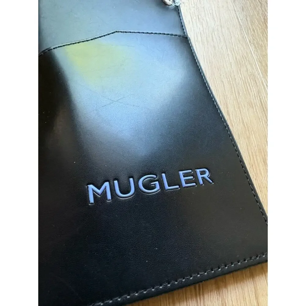 MUGLER Vaporwave phone strap shoulder bag